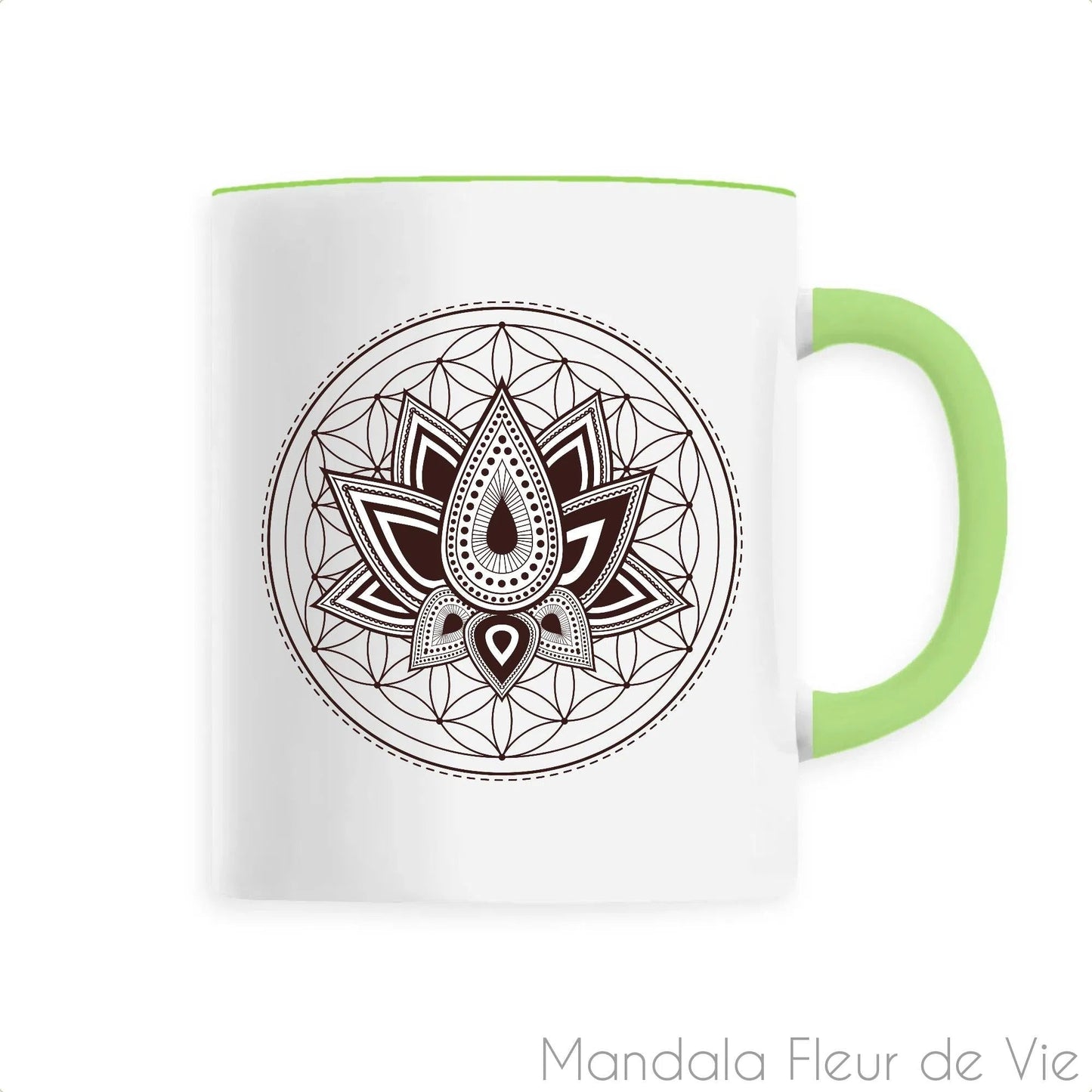 Mug Fleur de Vie & Fleur de Lotus