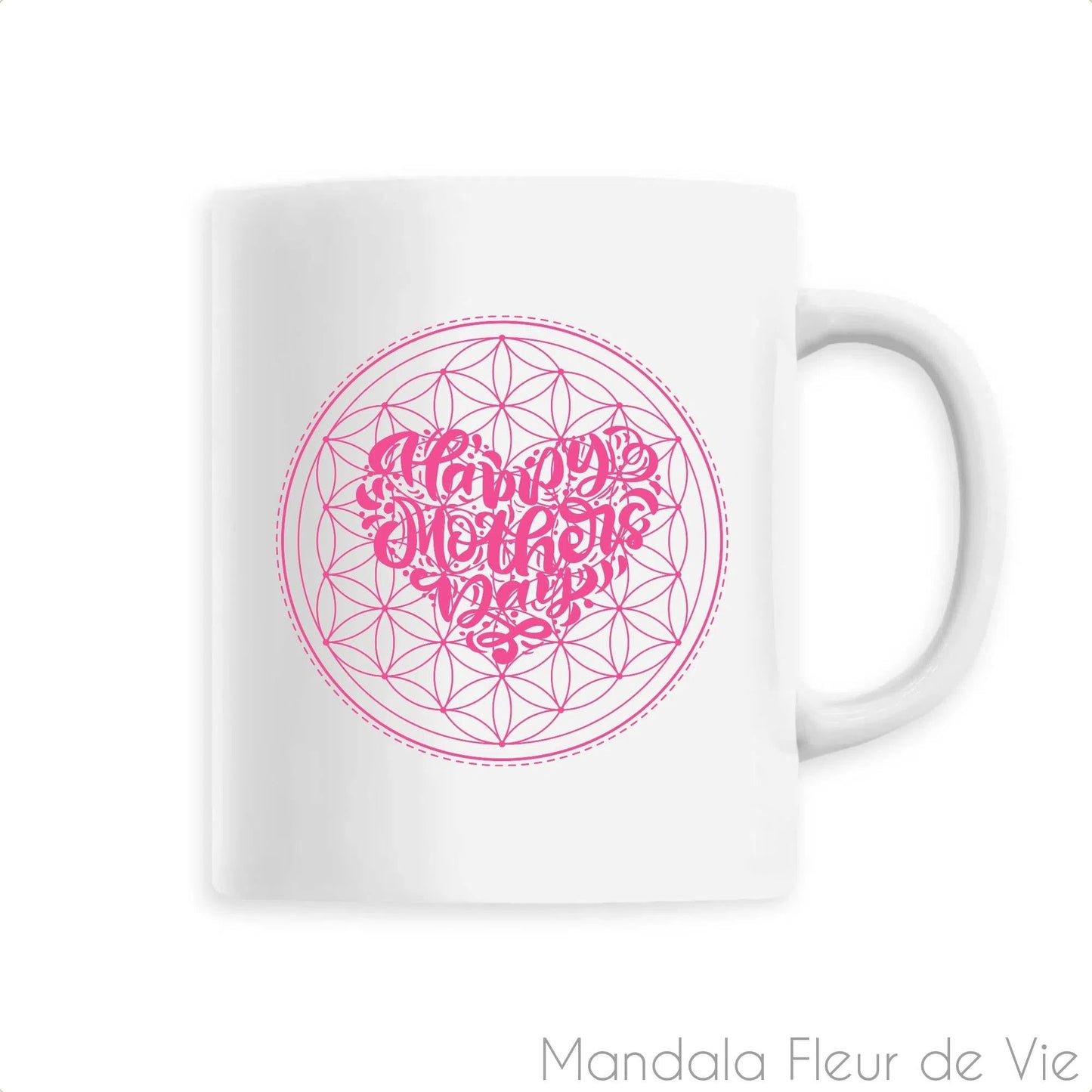 Mug Fleur de Vie "Fête des Mères"