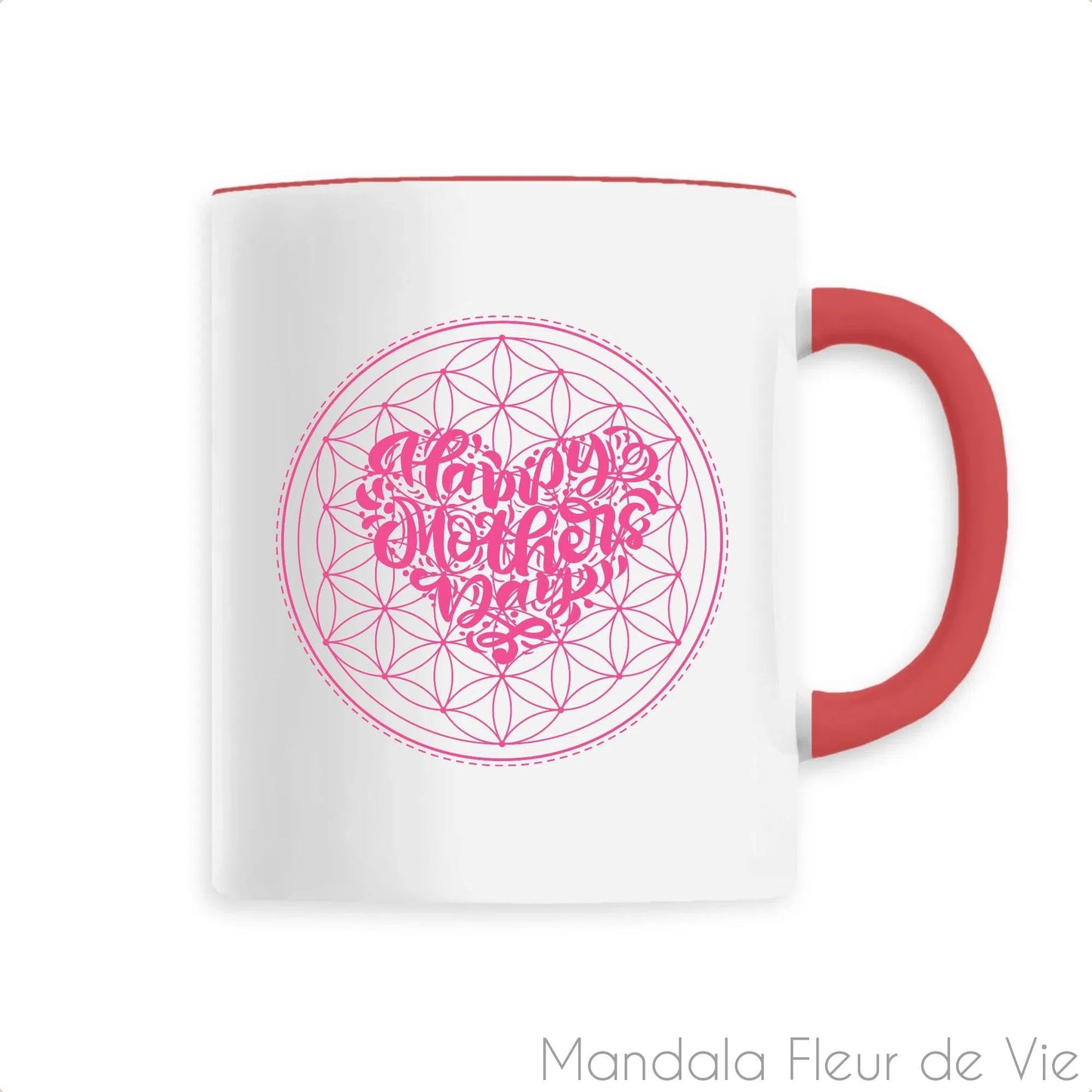 Mug Fleur de Vie "Fête des Mères"