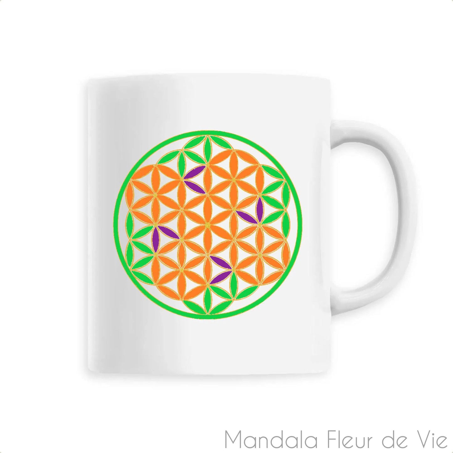 Mug Fleur de vie "Energie"