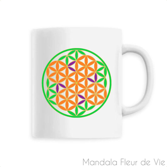 Mug Fleur de vie "Energie"