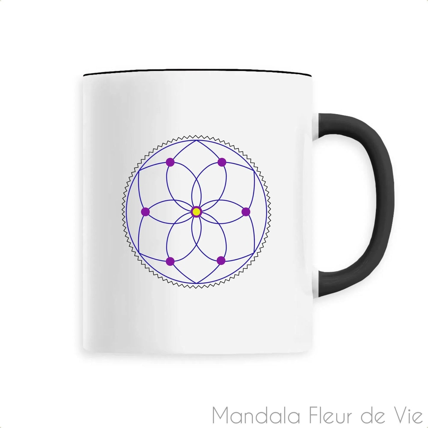 Mug Fleur de vie Lotus Germe de Vie