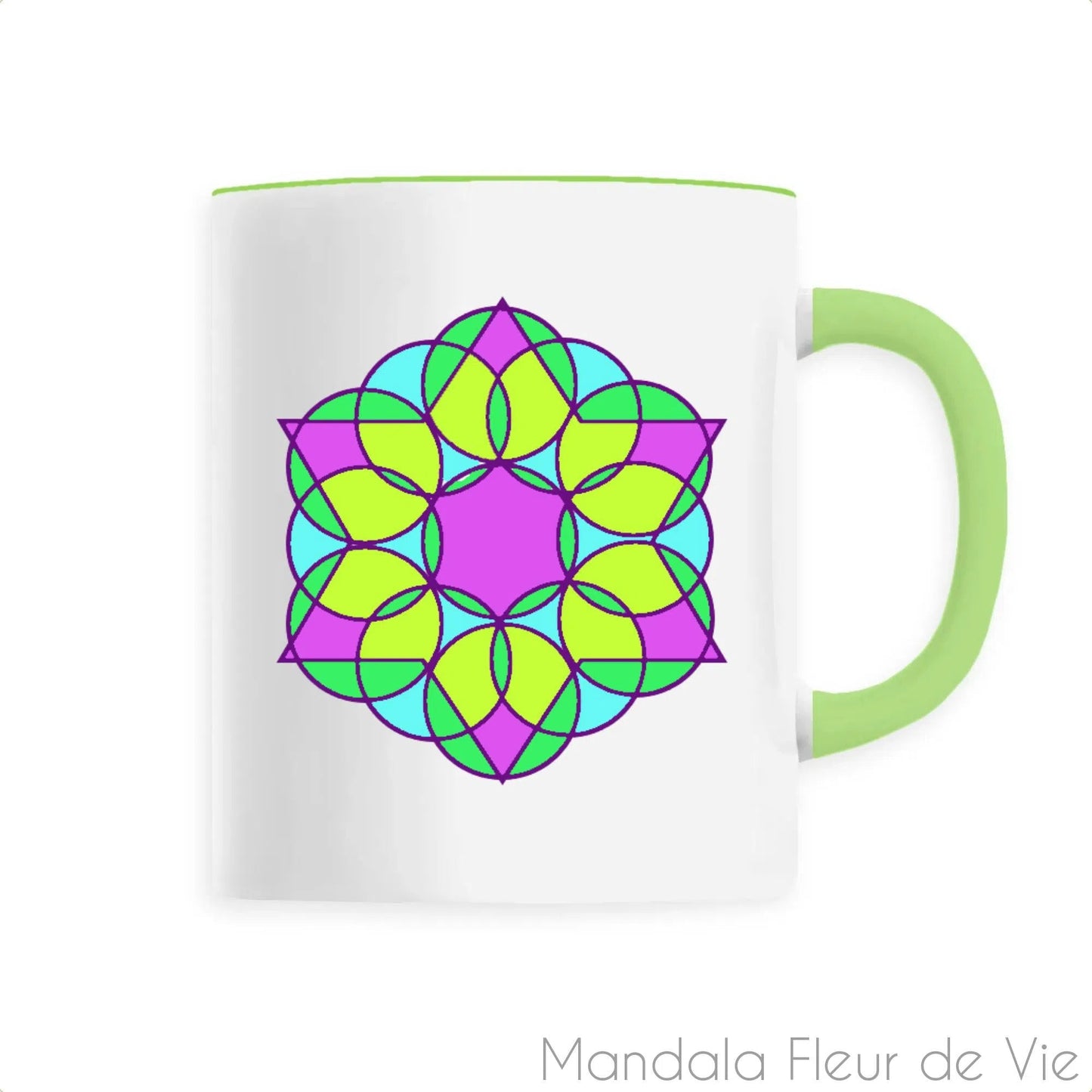 Mug Mandala Fleur "Energie"