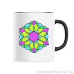 Mug Mandala Fleur "Energie"