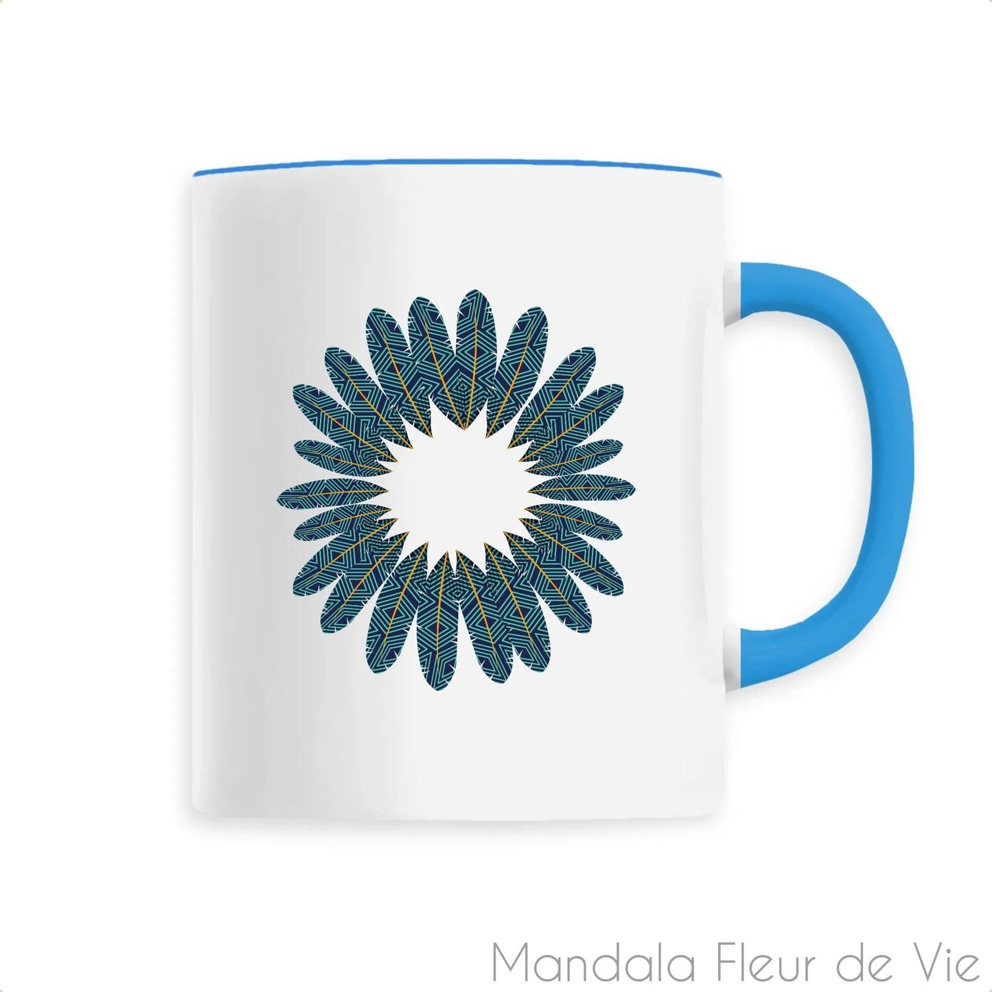 Mug Mandala Plumes