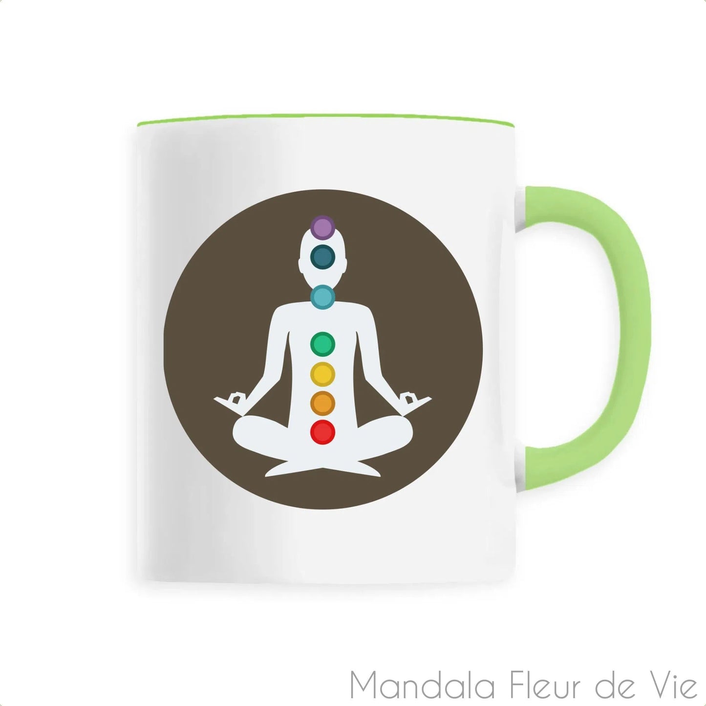 Mug Mandala Bouddha Chakras