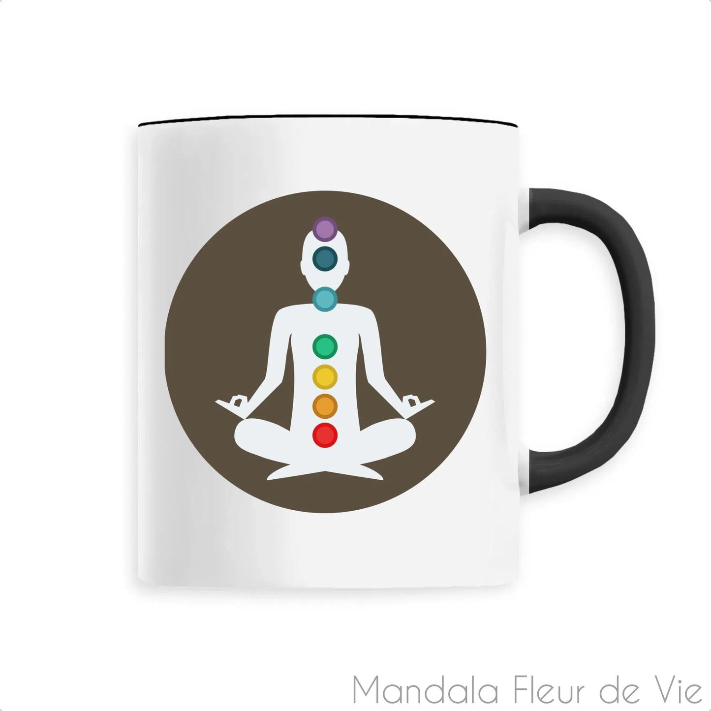 Mug Mandala Bouddha Chakras