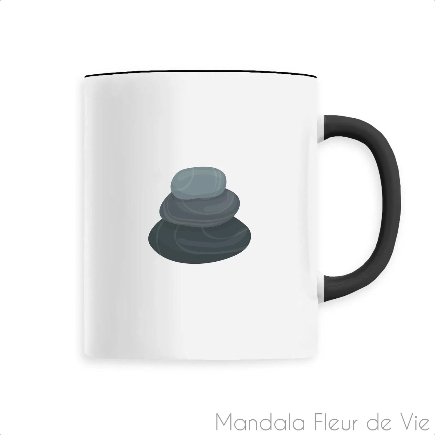 Mug en Céramique Galets Bouddhistes