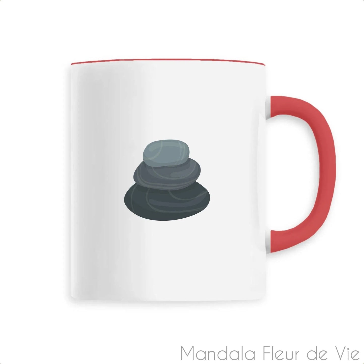 Mug en Céramique Galets Bouddhistes