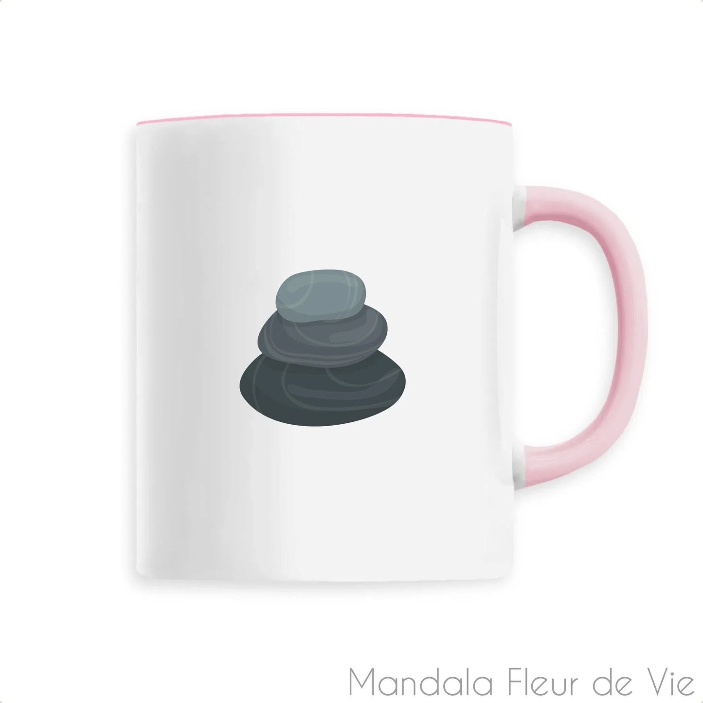 Mug en Céramique Galets Bouddhistes