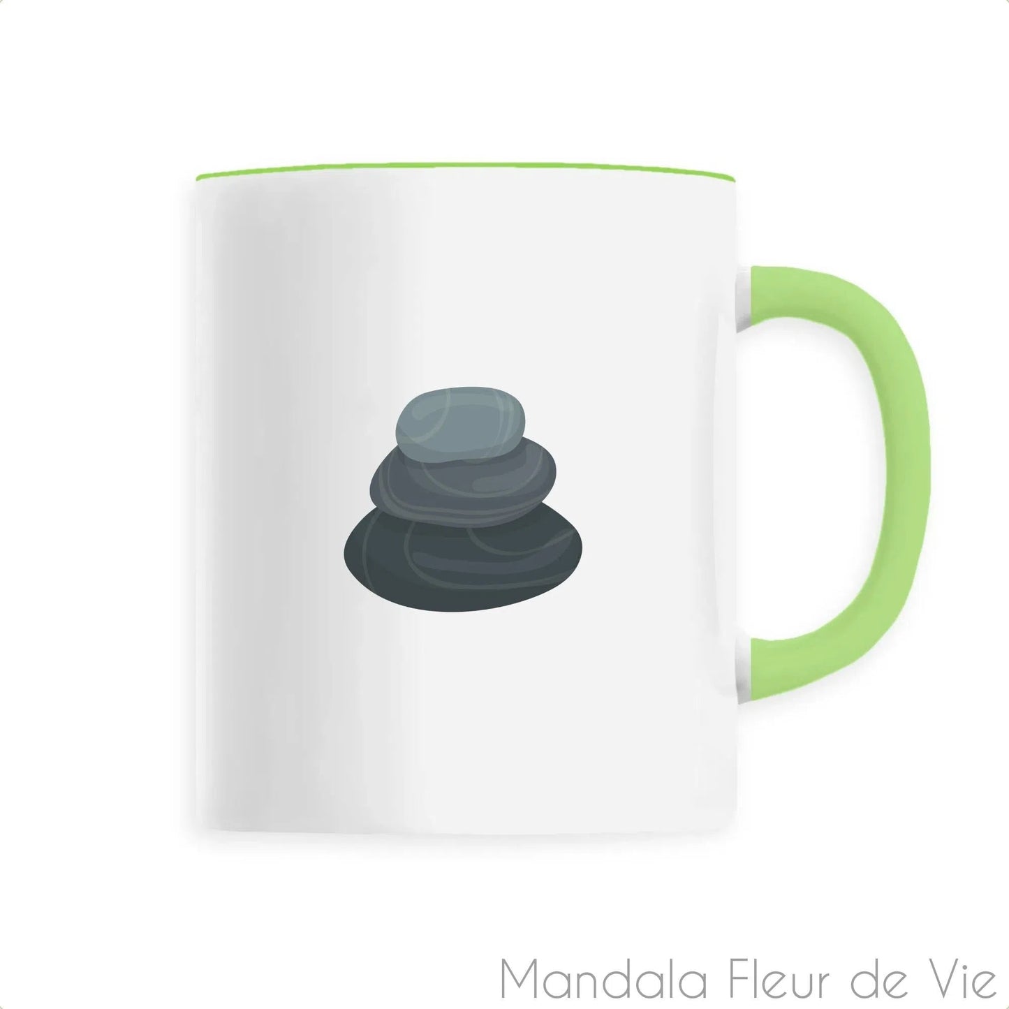 Mug en Céramique Galets Bouddhistes