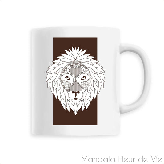 Mug en Céramique Lion Mandala