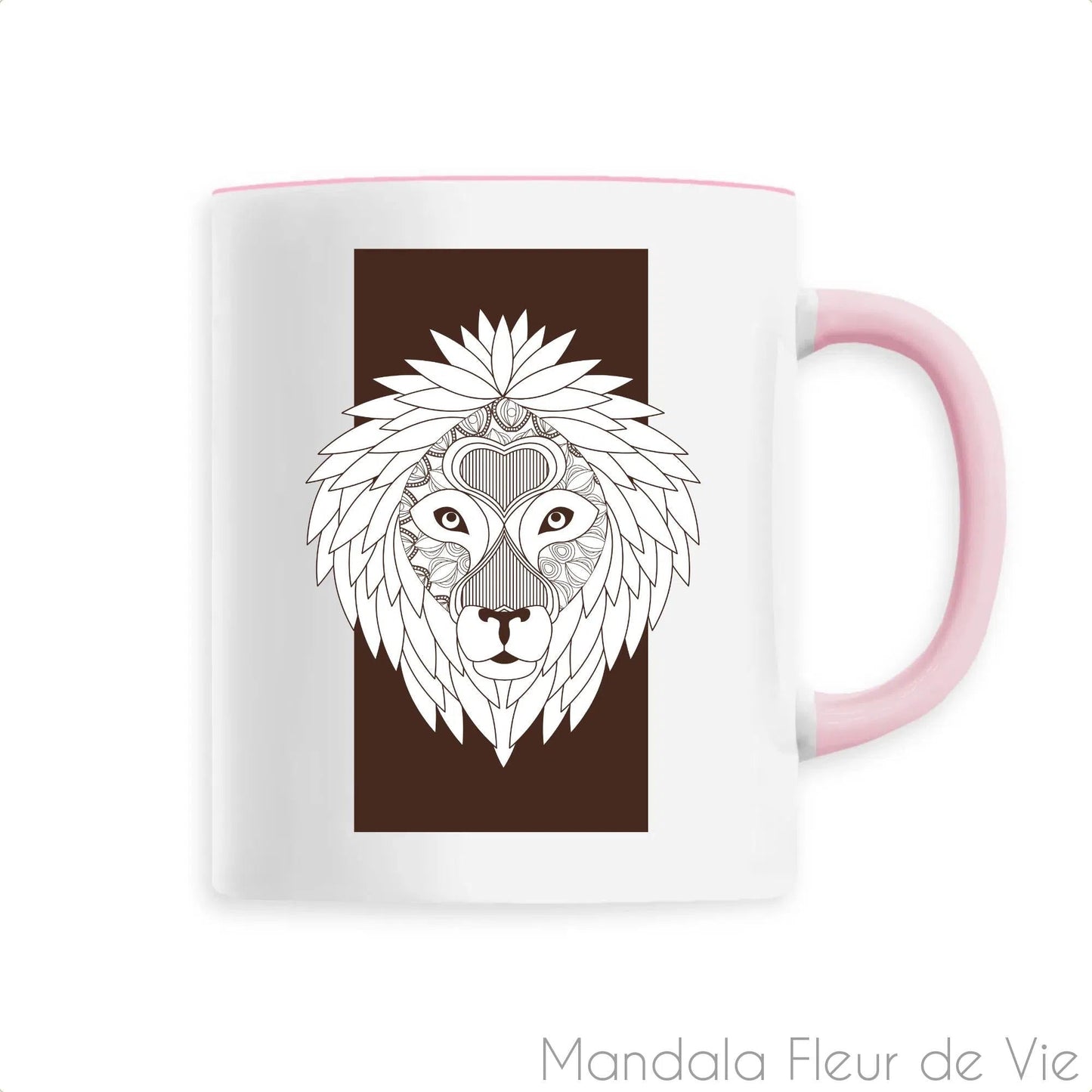 Mug en Céramique Lion Mandala