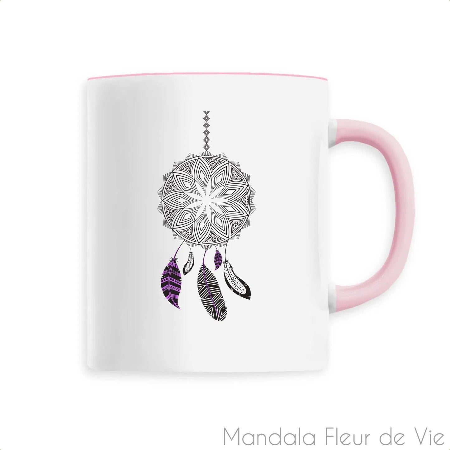 Mug en Céramique Mandala Attrape-rêves