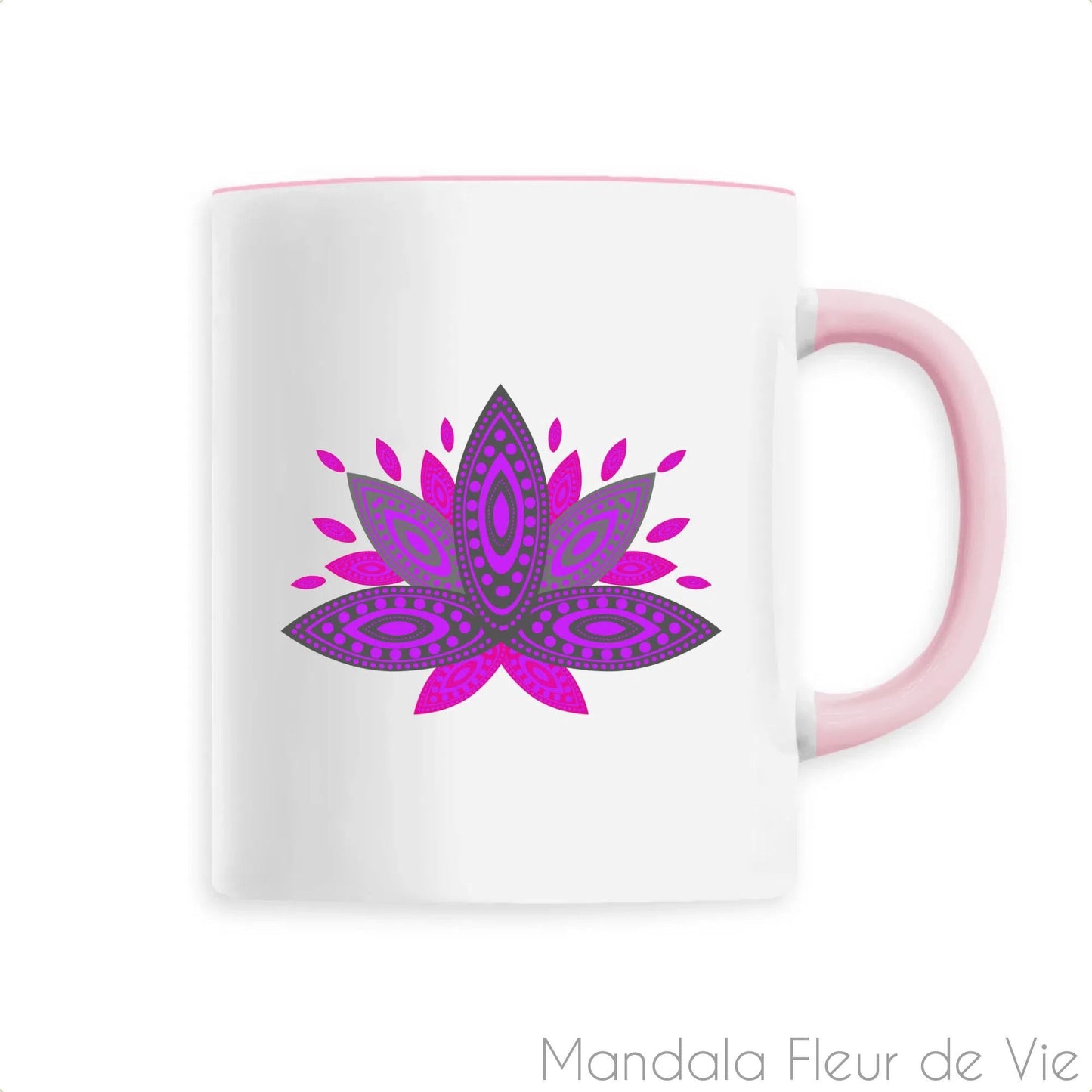 Mug en Céramique Mandala Lotus