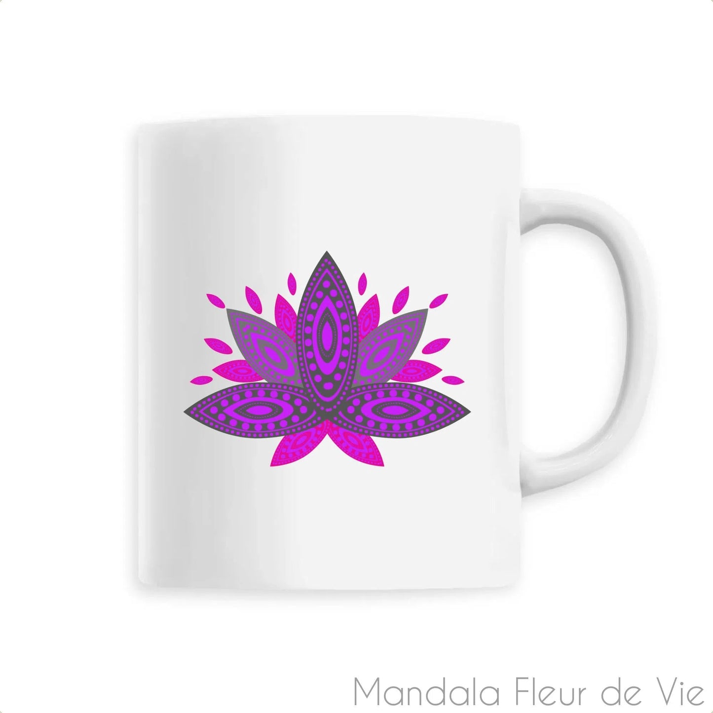 Mug en Céramique Mandala Lotus