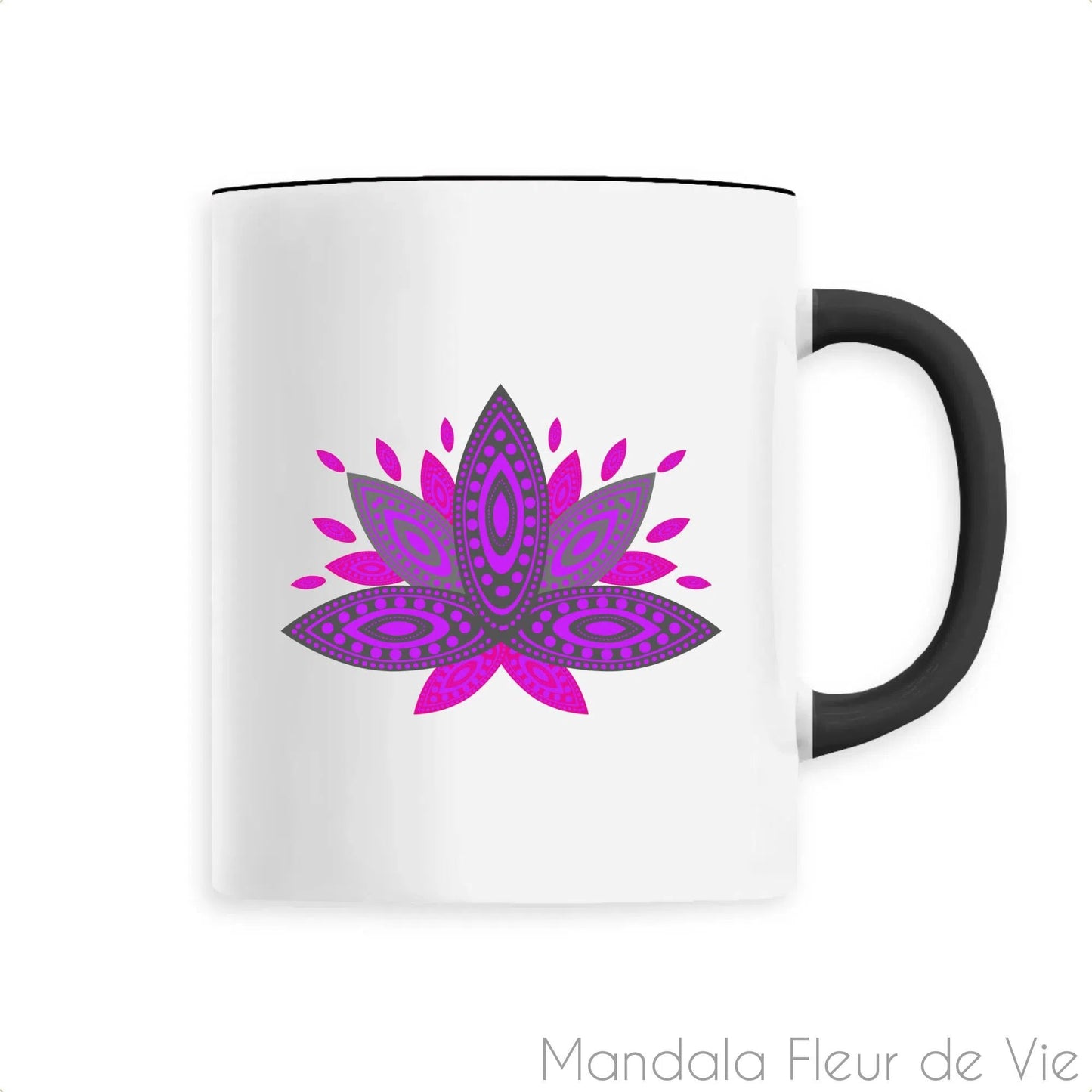 Mug en Céramique Mandala Lotus