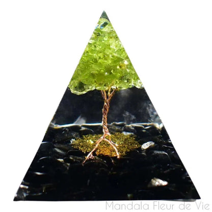 Orgonite Pyramide Arbre de Vie