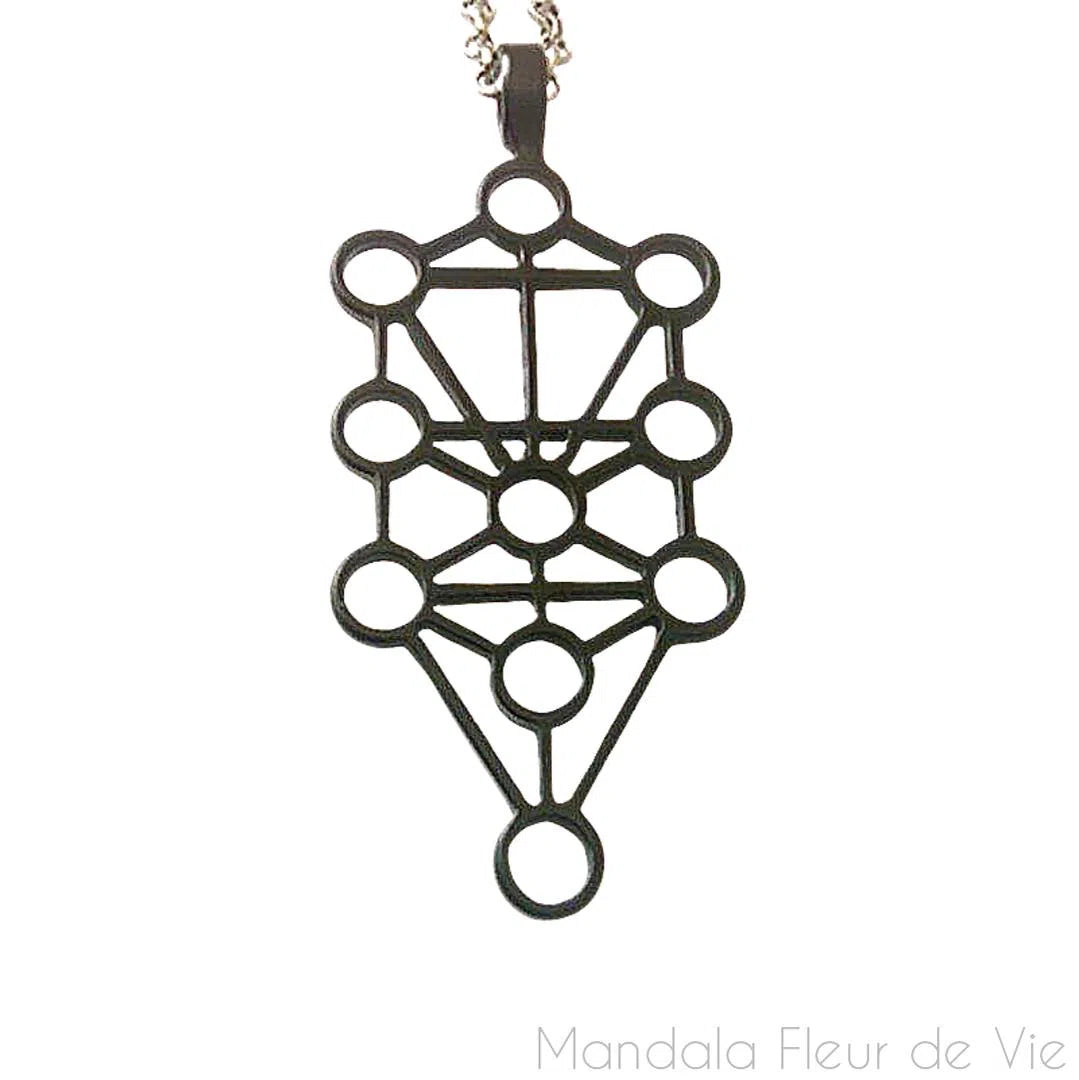 Pendentif Arbre de Vie Kabbalistique