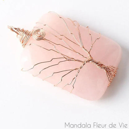 Pendentif Arbre de Vie en Pierre naturelle