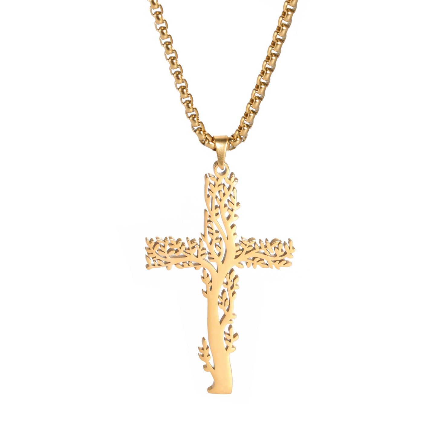 Pendentif Croix Arbre de Vie