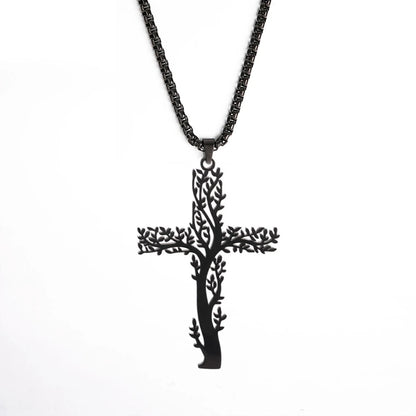 Pendentif Croix Arbre de Vie