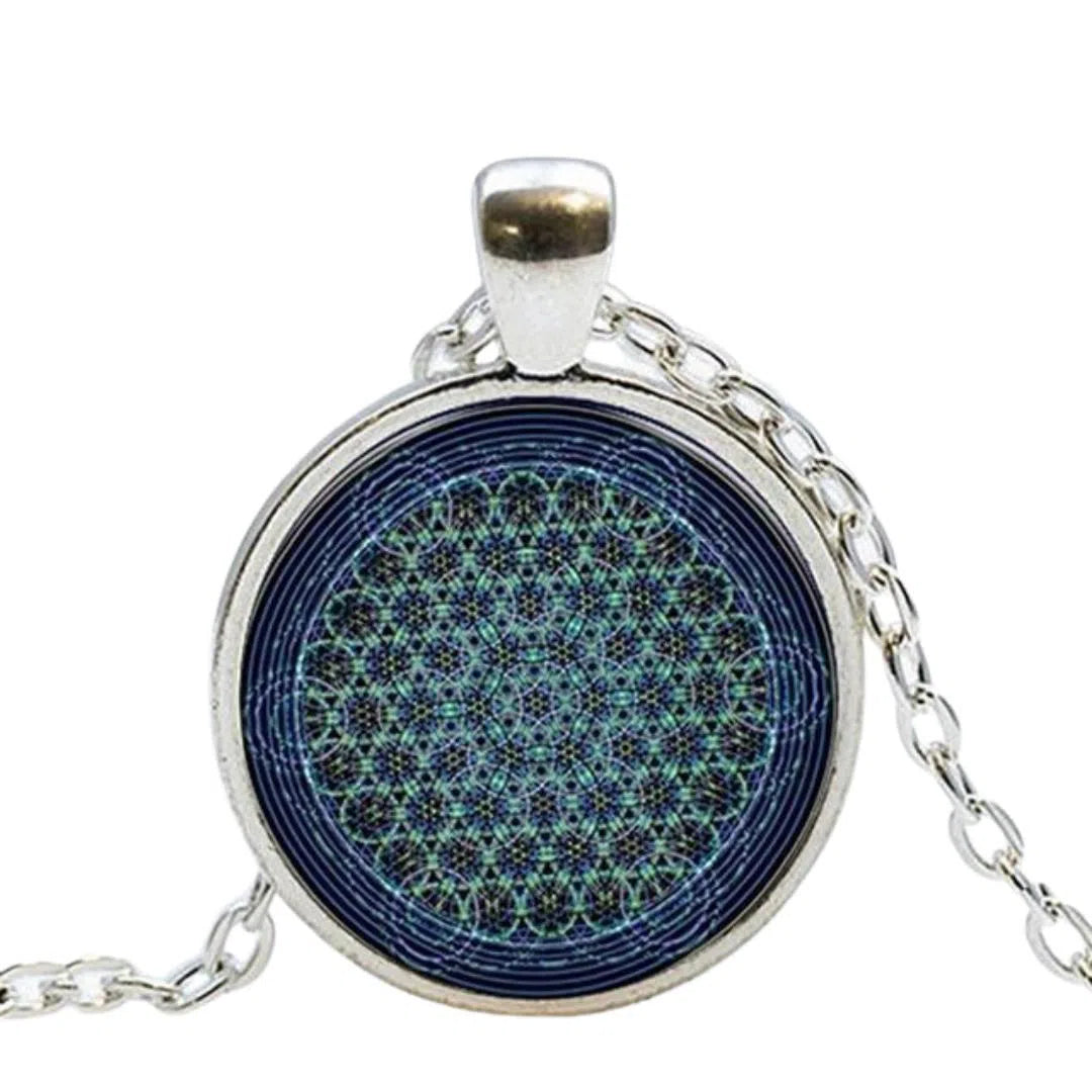 Pendentif Fleur de Vie Infini Mandala Fleur de vie