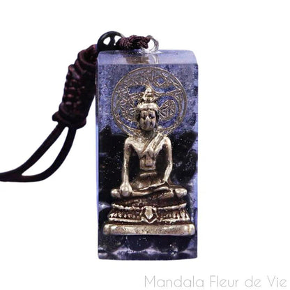 Pendentif Fleur de VieBouddha Om