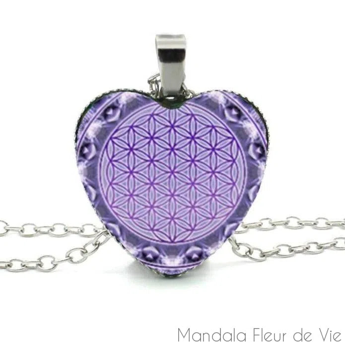 Pendentif Fleur de VieCœur