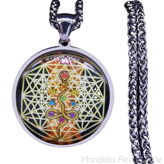 Pendentif Fleur de VieKundalini