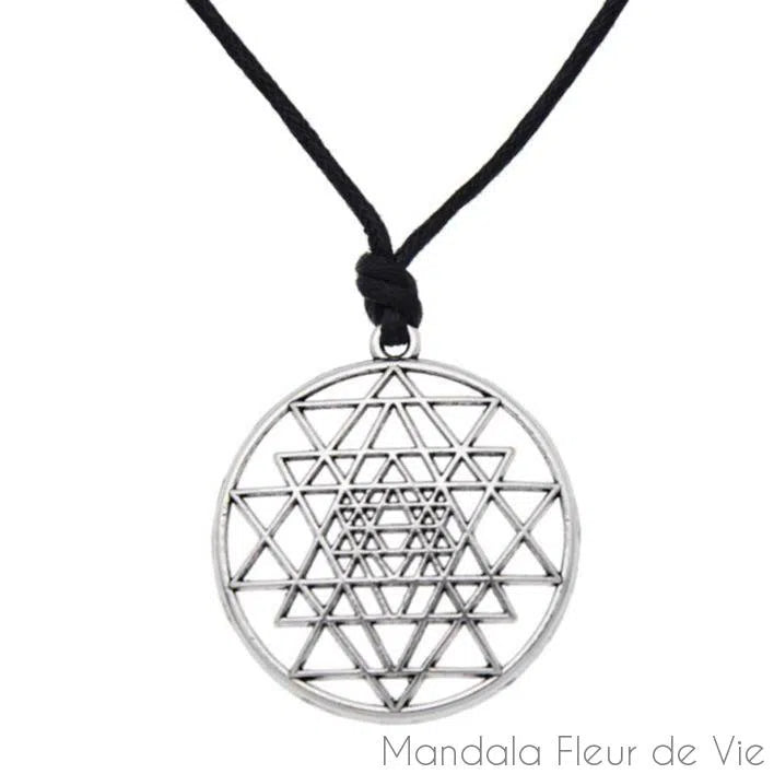 Pendentif Grille Sri Yantra