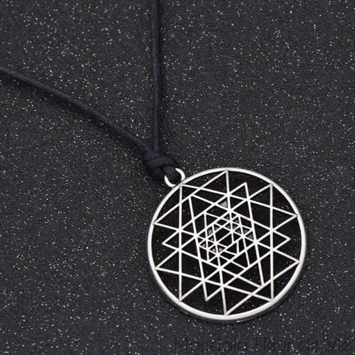 Pendentif Grille Sri Yantra