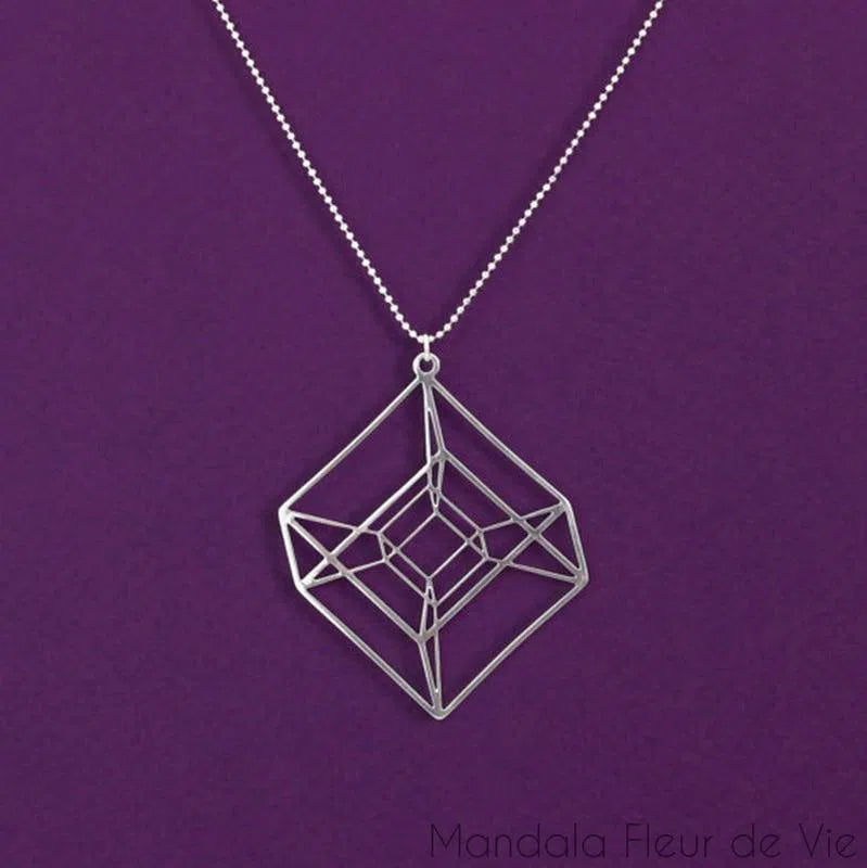 Pendentif Hypercube, Géométrie Sacrée