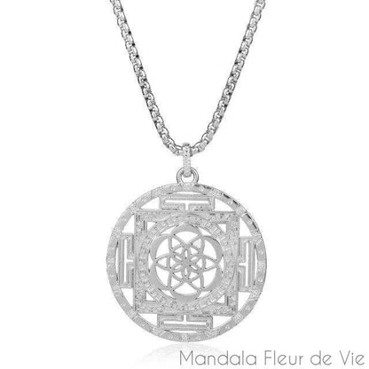 Pendentif Mandala Sri Yantra