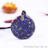 Pendentif Orgonite Merkaba -Lapis Lazuli