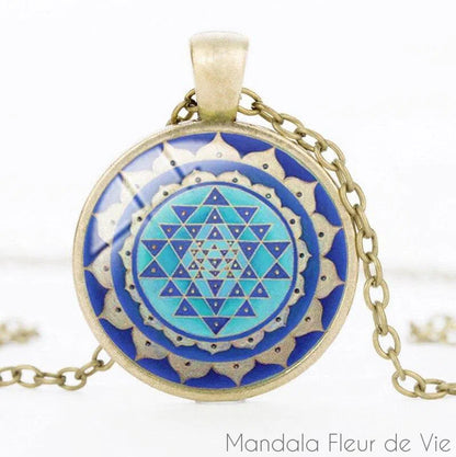 Pendentif Shri Yantra