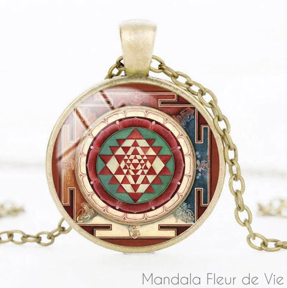 Pendentif Shri Yantra