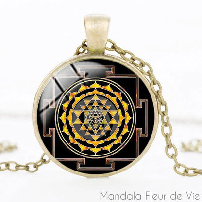 Pendentif Shri Yantra