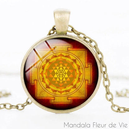 Pendentif Shri Yantra