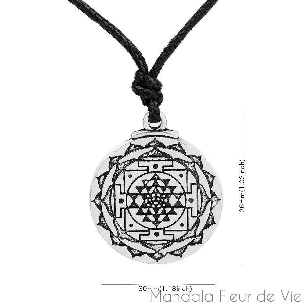 Pendentif Sri Yantra