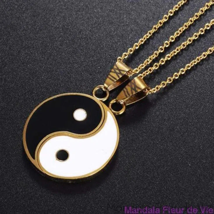 Pendentif Yin Yang à partager