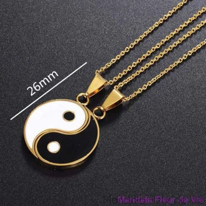 Pendentif Yin Yang à partager