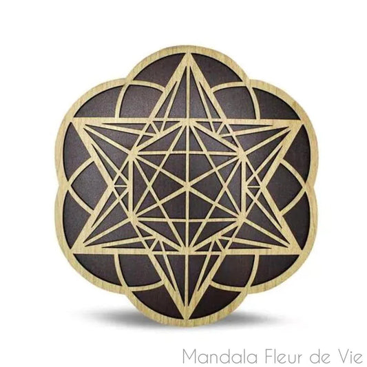 Plateau Metatron & Graine de Vie - Mandala Fleur de vie