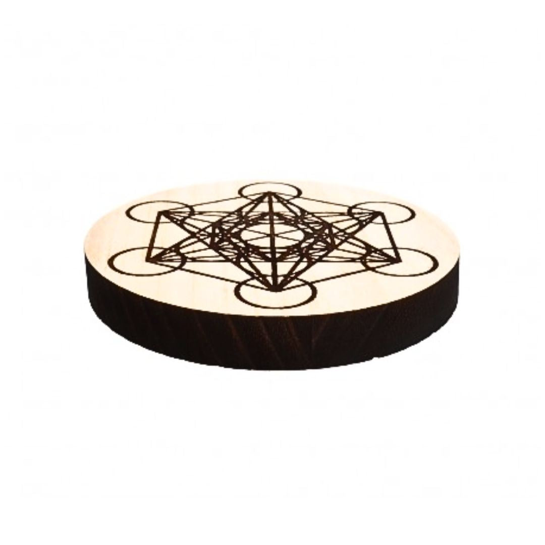 plateau de table plateau metatron en bois