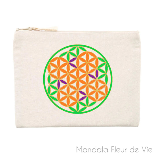 Pochette Fleur de Vie "Energie"