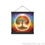 Poster Arbre de Vie Equilibre - Mandala Fleur de vie