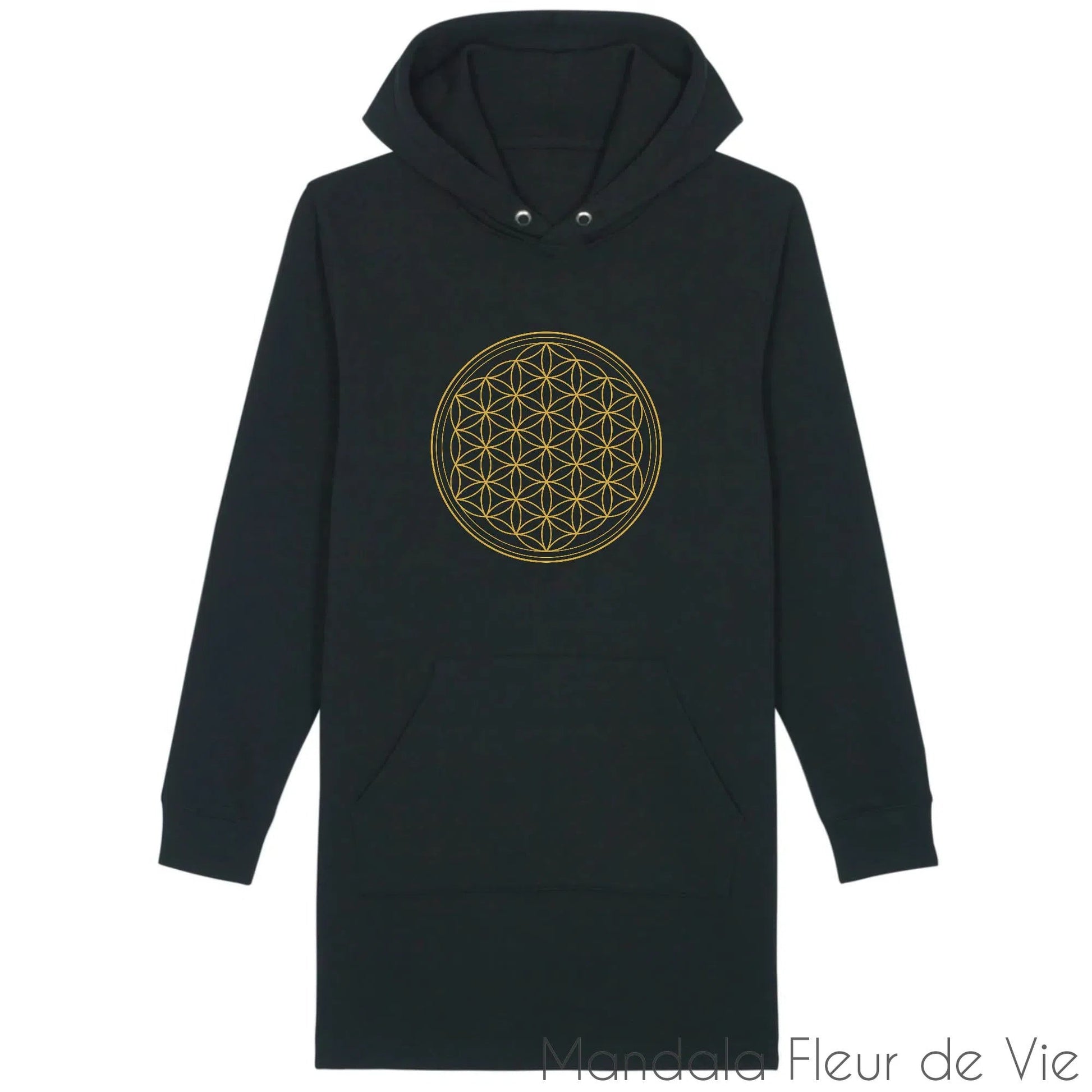 Robe Mandala Fleur de Vie Dorée Mandala Fleur de vie