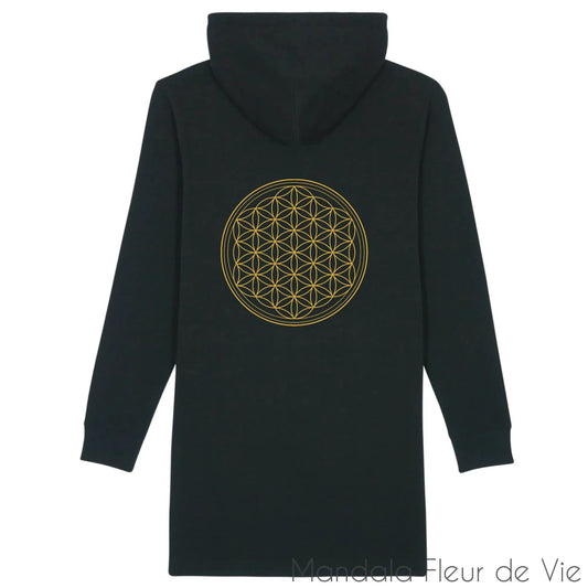 Robe Mandala  Fleur de Vie Or Mandala Fleur de vie