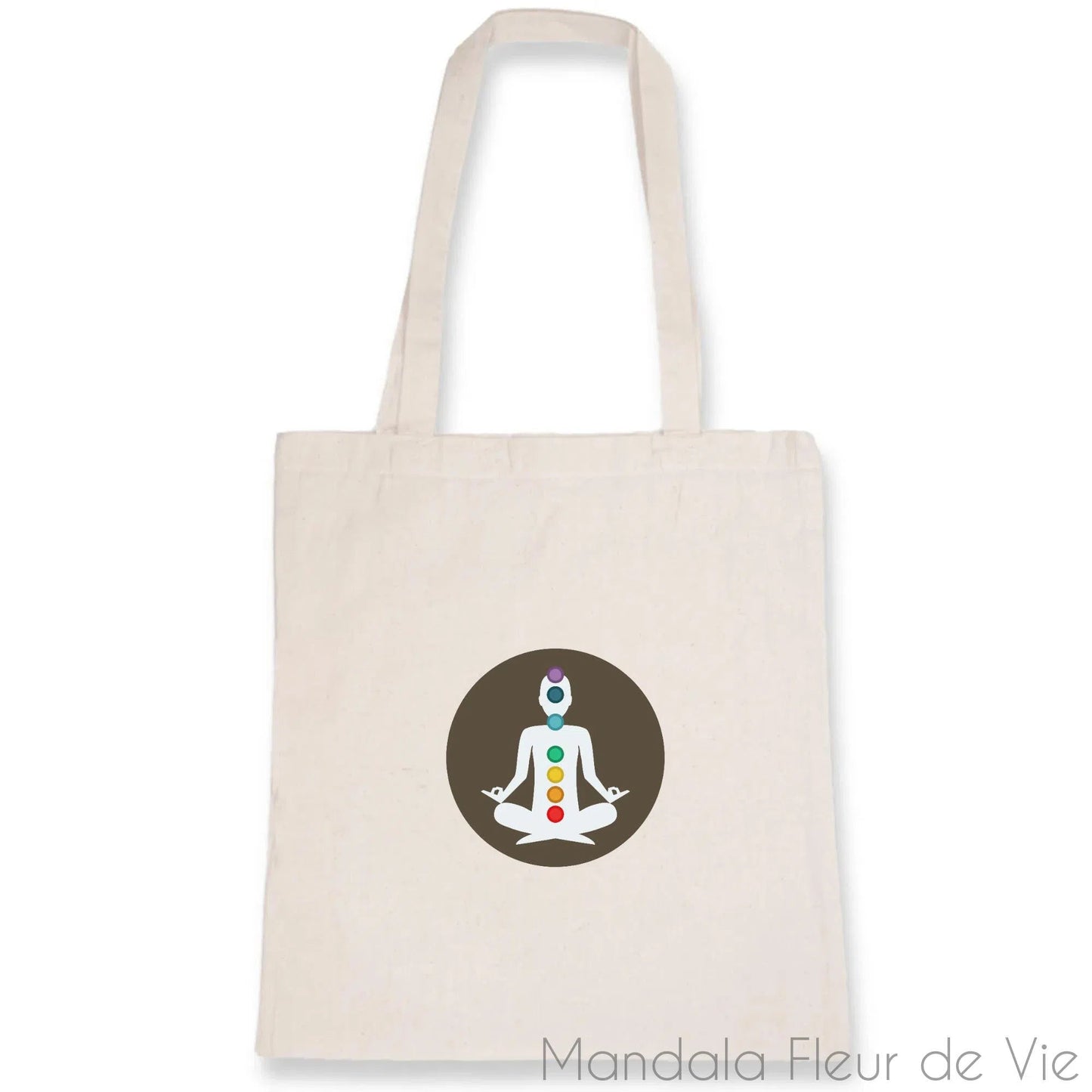 Sac Yoga Chakras en Coton Bio