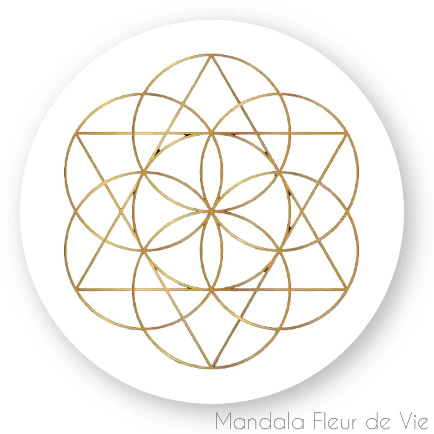 Stickers Fleur de Vie Merkaba